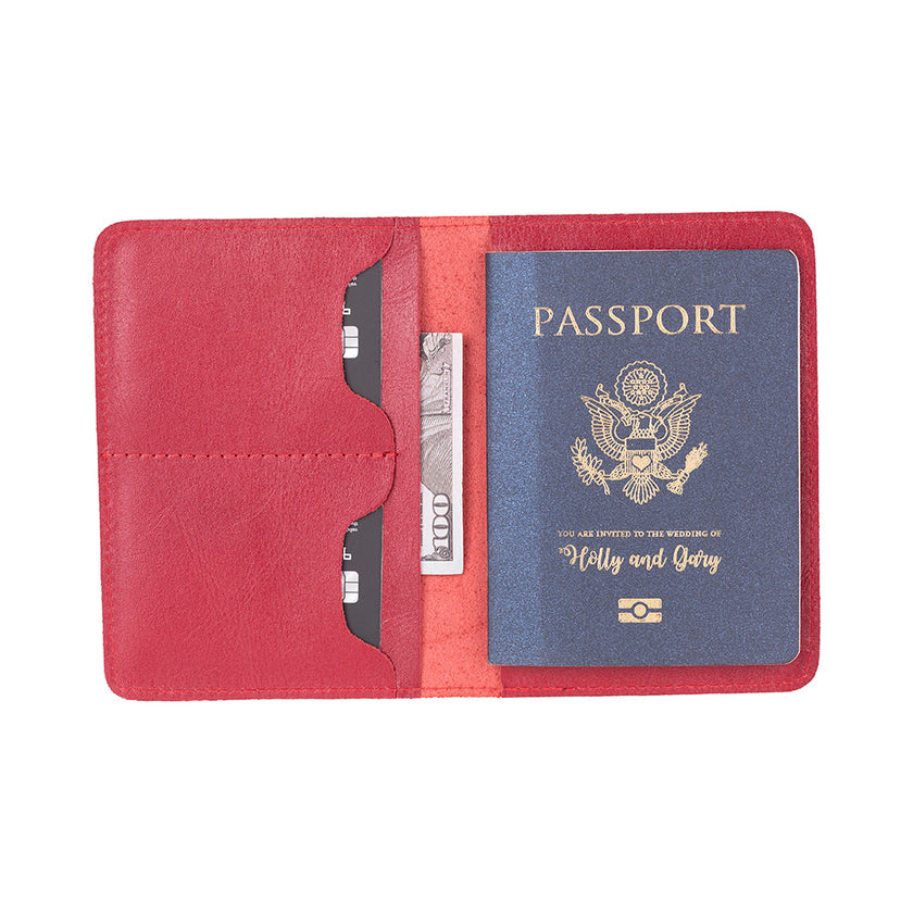 Voyage Leather Passport Wallet