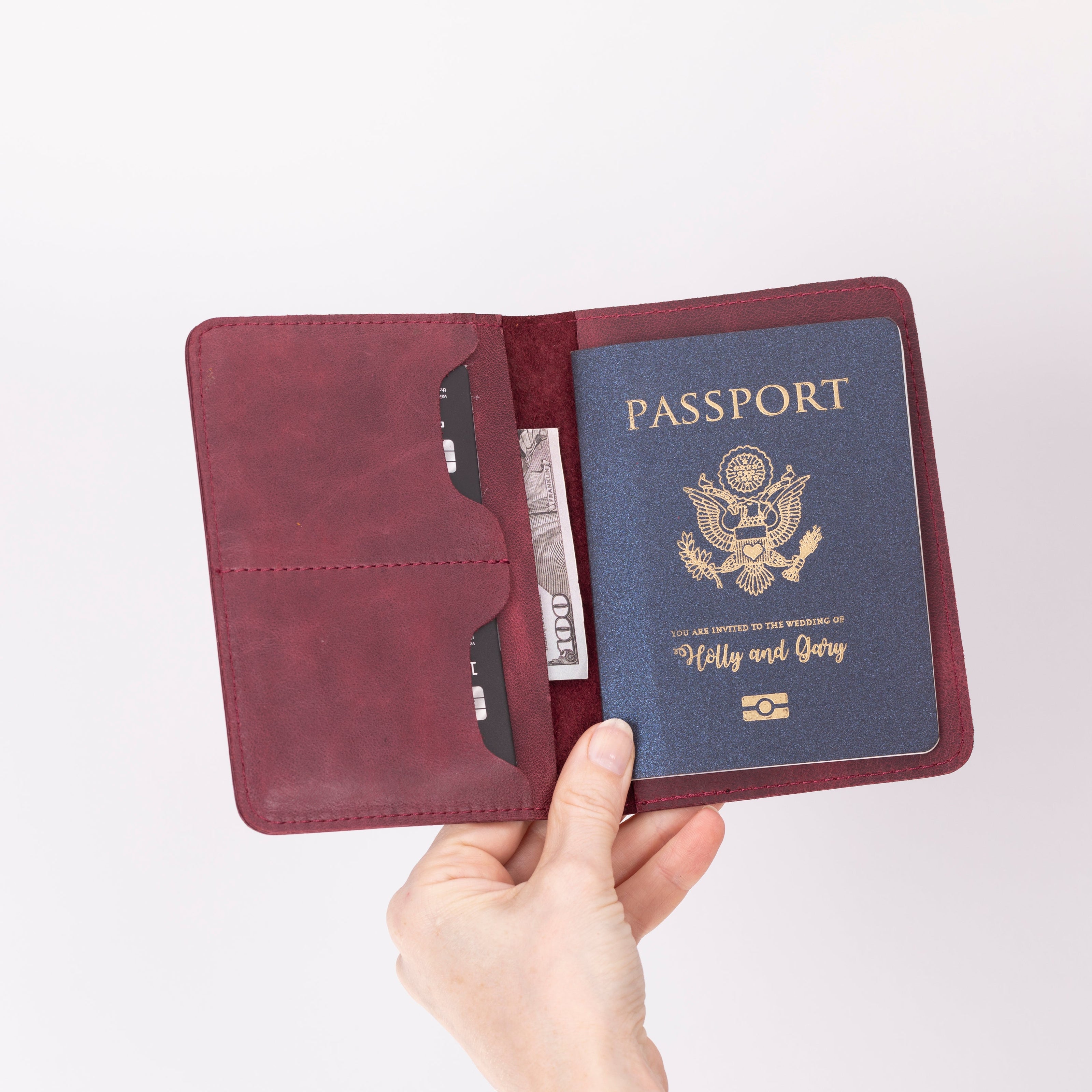 Voyage Leather Passport Wallet