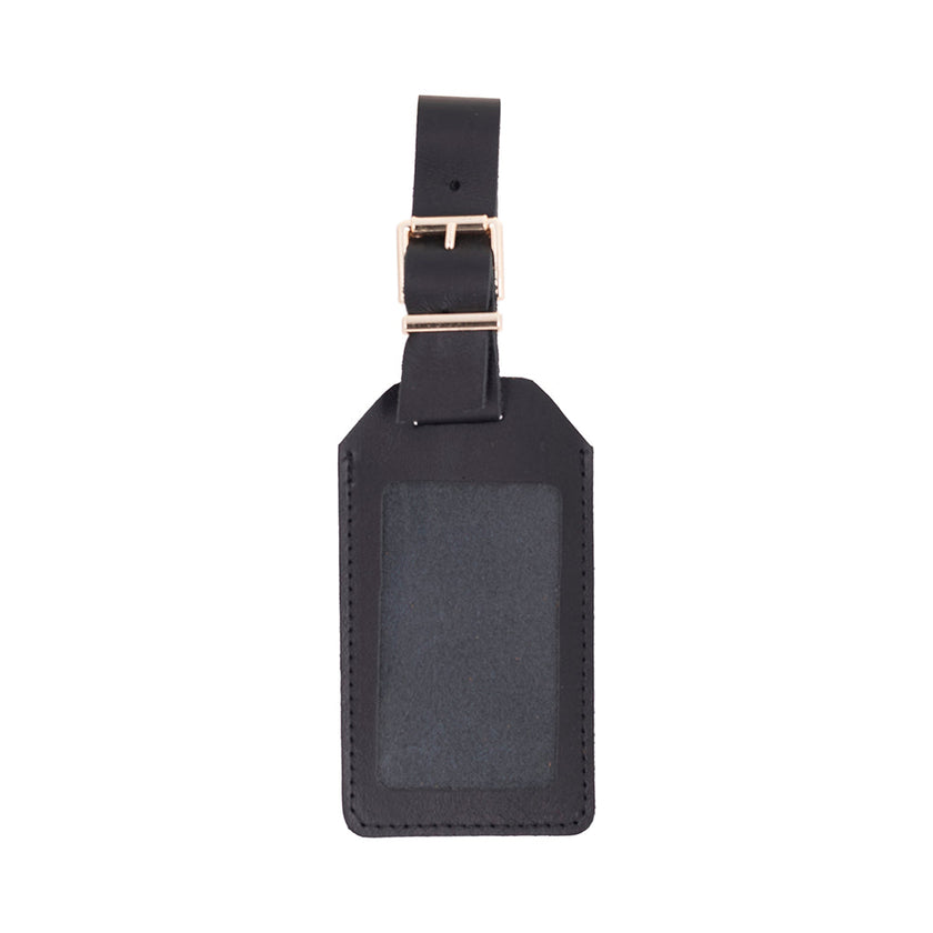 Enara Leather Luggage Tag
