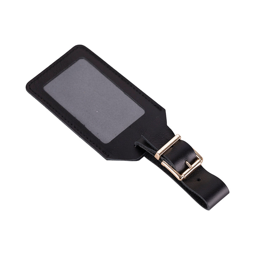 Enara Leather Luggage Tag