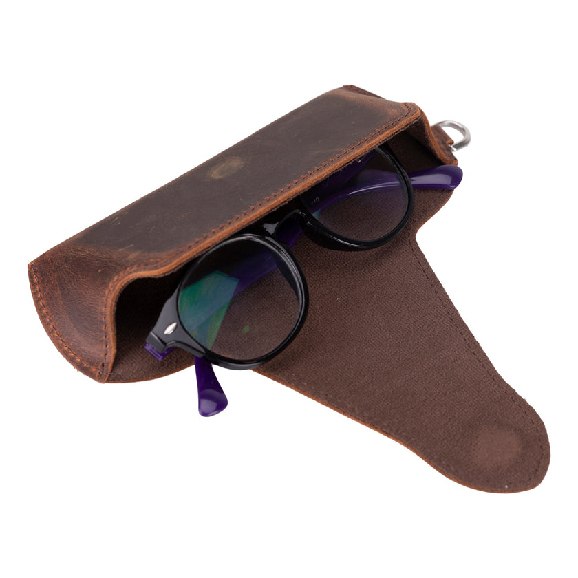 Silva Leather Glasses Case