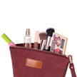 Vira Leather Makeup Bag