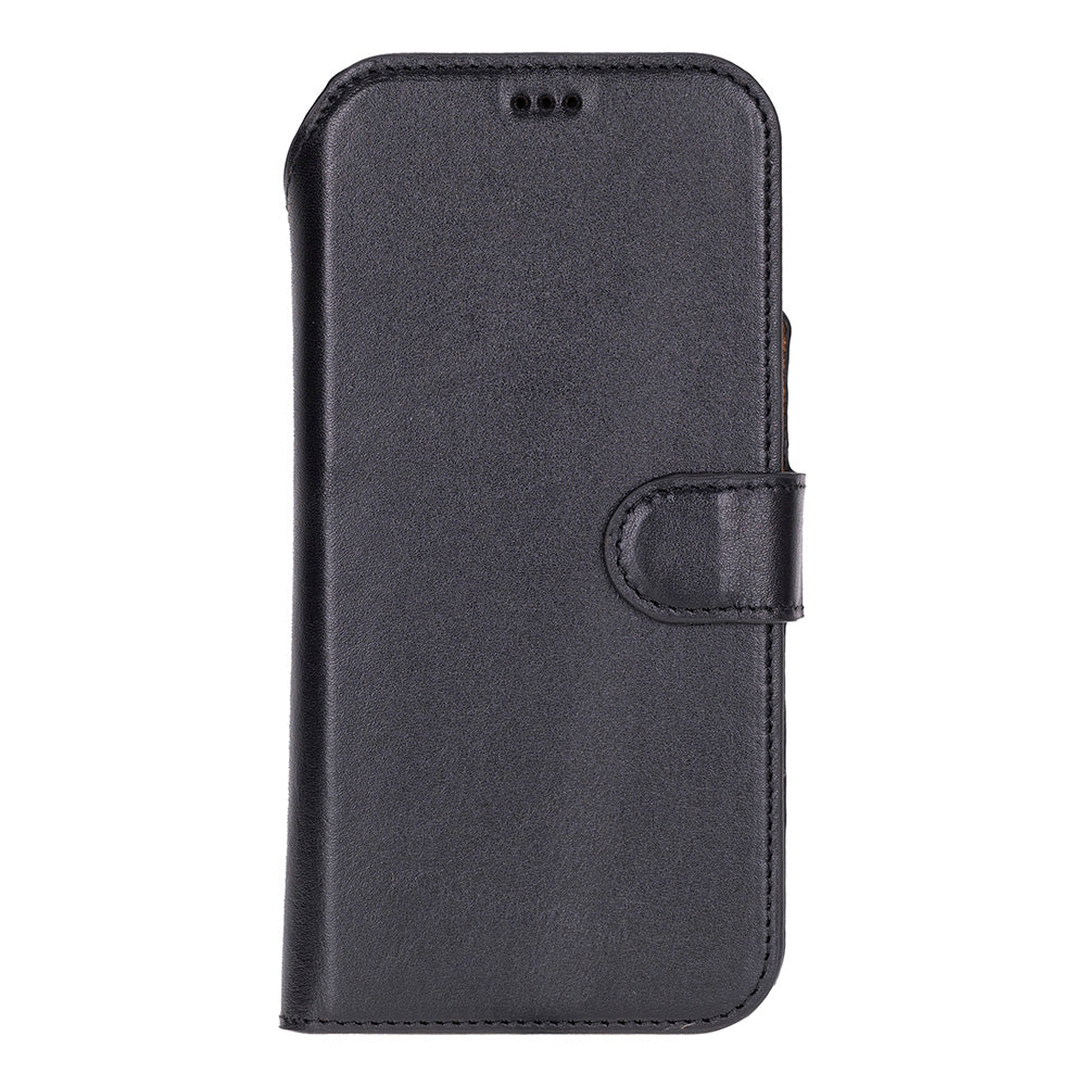 iPhone 17 Pro Leather Detachable Wallet Case