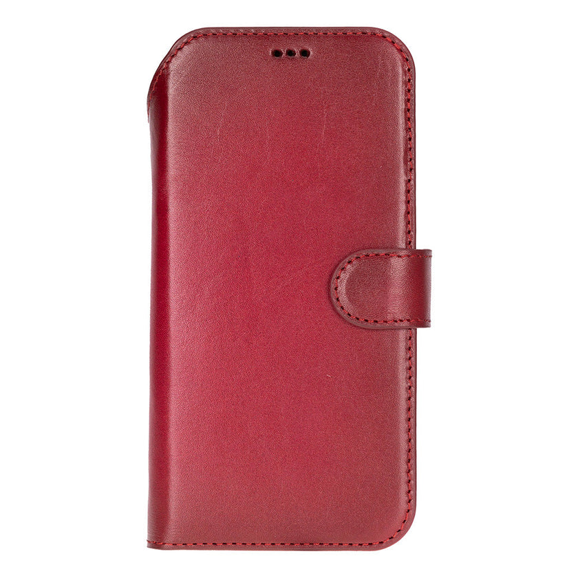 iPhone 17 Pro Leather Detachable Wallet Case