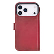 iPhone 17 Pro Leather Detachable Wallet Case