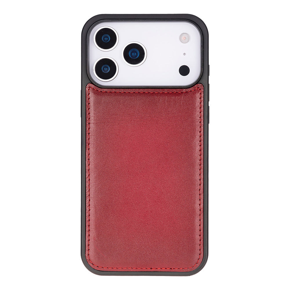 iPhone 17 Pro Leather Detachable Wallet Case