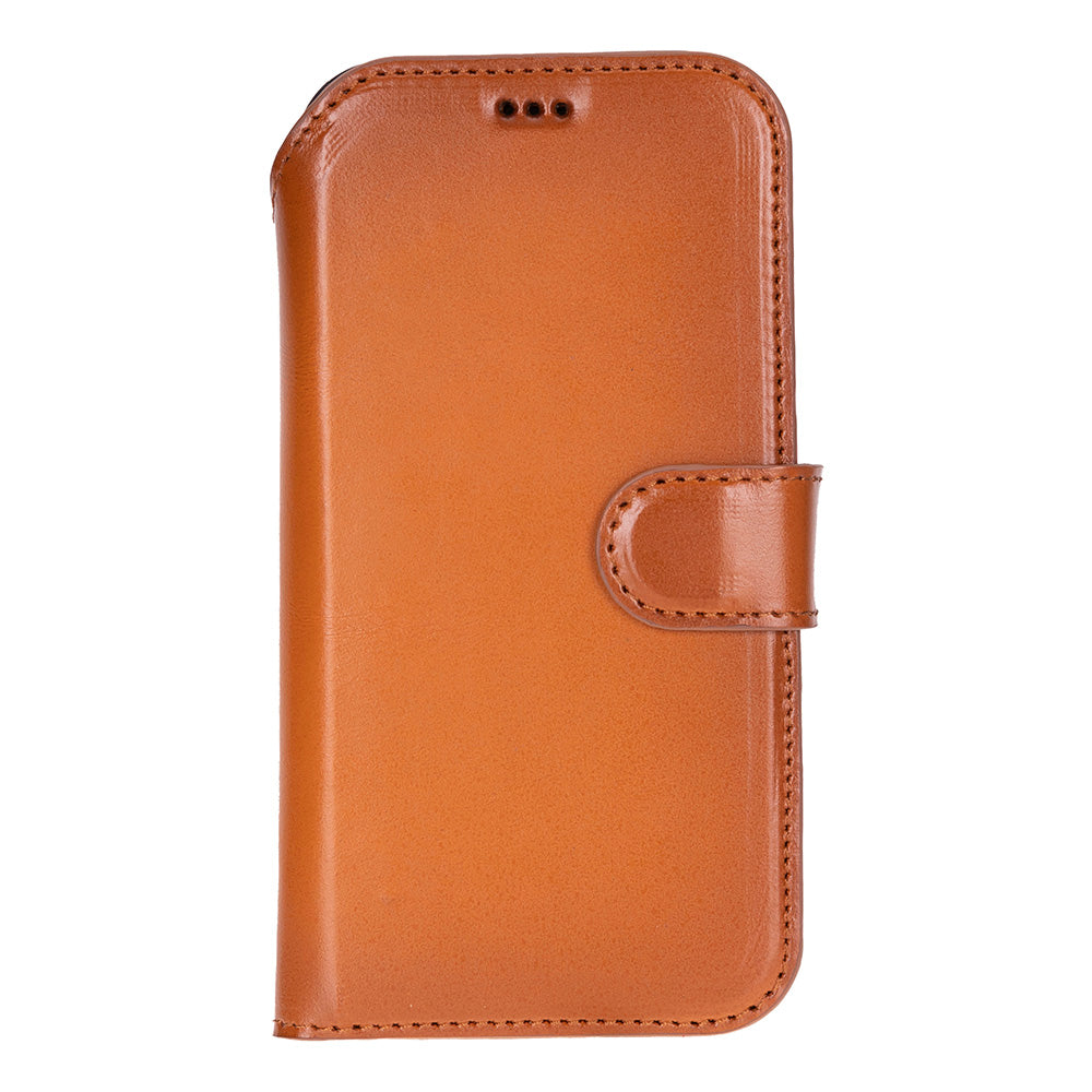 iPhone 17 Pro Leather Detachable Wallet Case