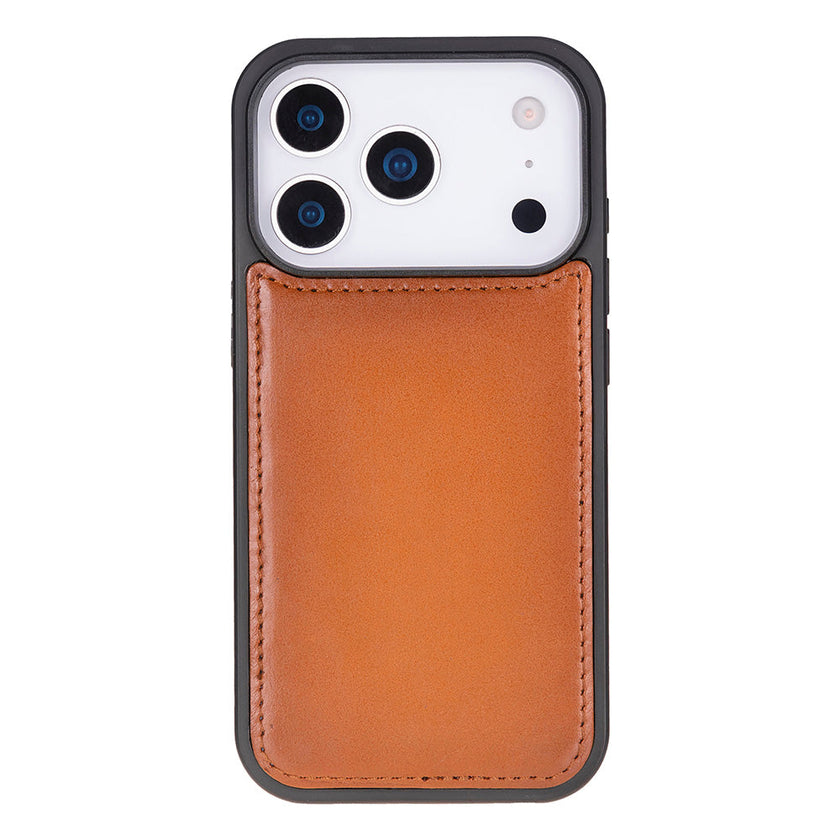 iPhone 17 Pro Leather Detachable Wallet Case