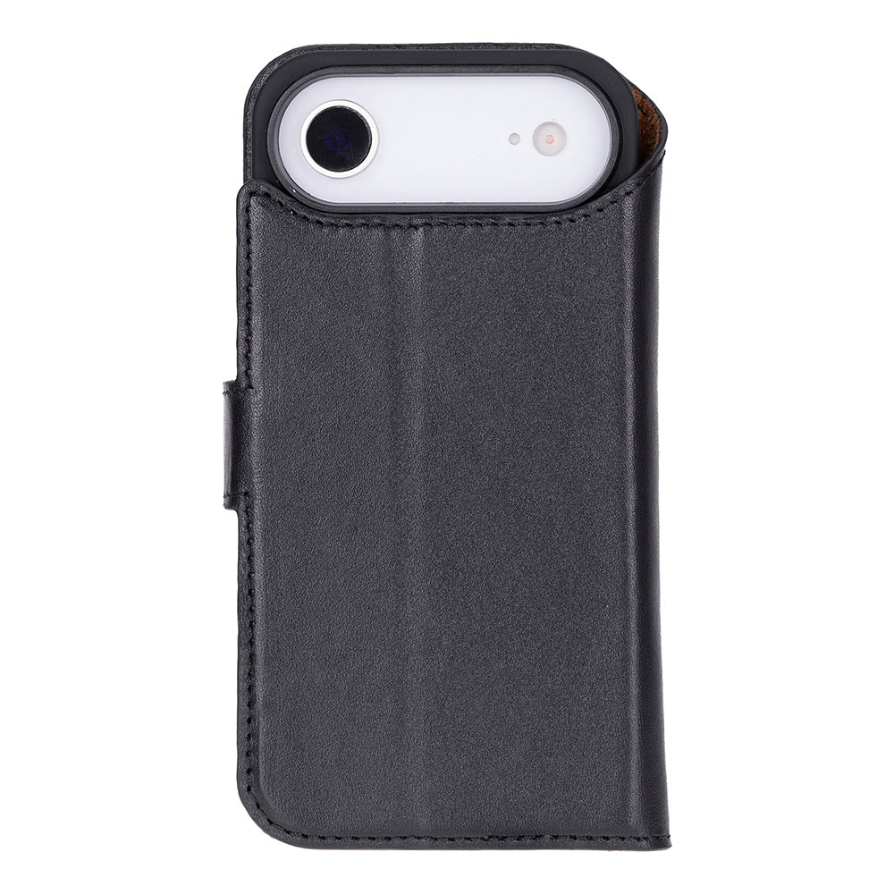 iPhone 17 Air Leather Detachable Wallet Case