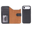 iPhone 17 Air Leather Detachable Wallet Case