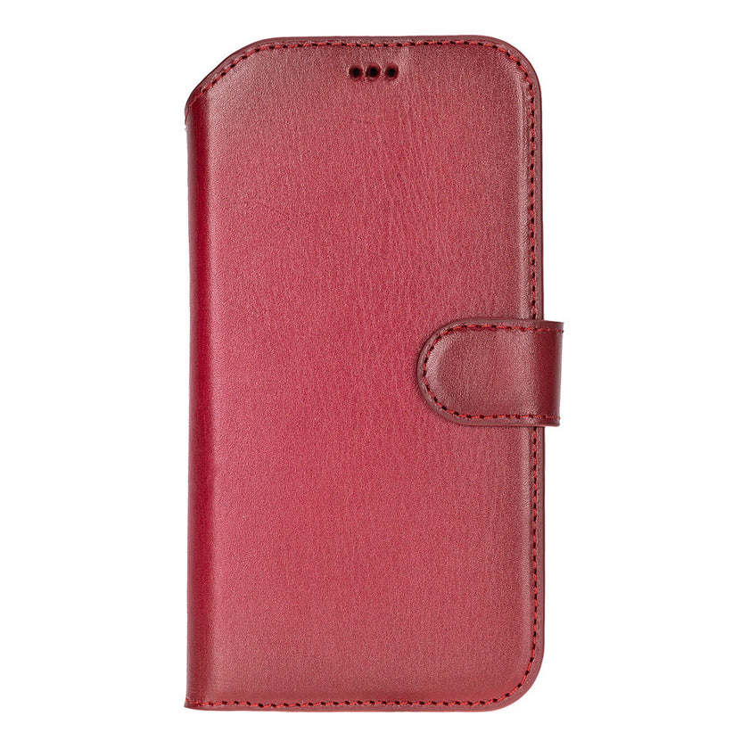 iPhone 17 Air Leather Detachable Wallet Case