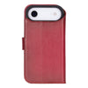 iPhone 17 Air Leather Detachable Wallet Case