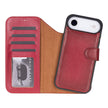iPhone 17 Air Leather Detachable Wallet Case