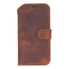 iPhone 17 Air Leather Detachable Wallet Case