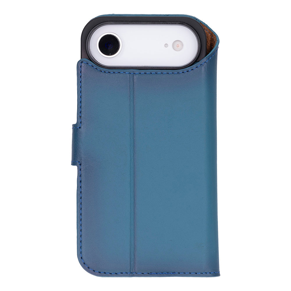iPhone 17 Air Leather Detachable Wallet Case