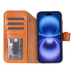 iPhone 17 Air Leather Detachable Wallet Case