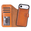 iPhone 17 Air Leather Detachable Wallet Case