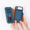 iPhone 17 Air Leather Detachable Wallet Case
