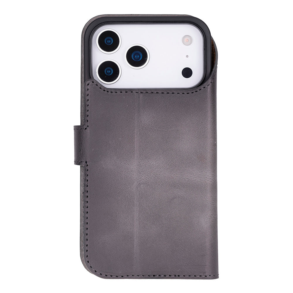 iPhone 17 Pro Max Leather Detactable Case