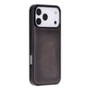 iPhone 17 Pro Leather Detachable Wallet Case