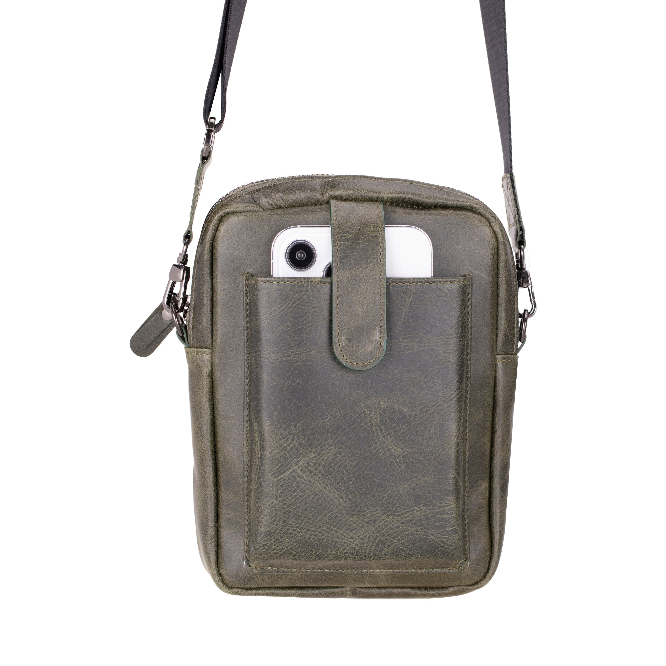 Clup Leather Crossbody Bag