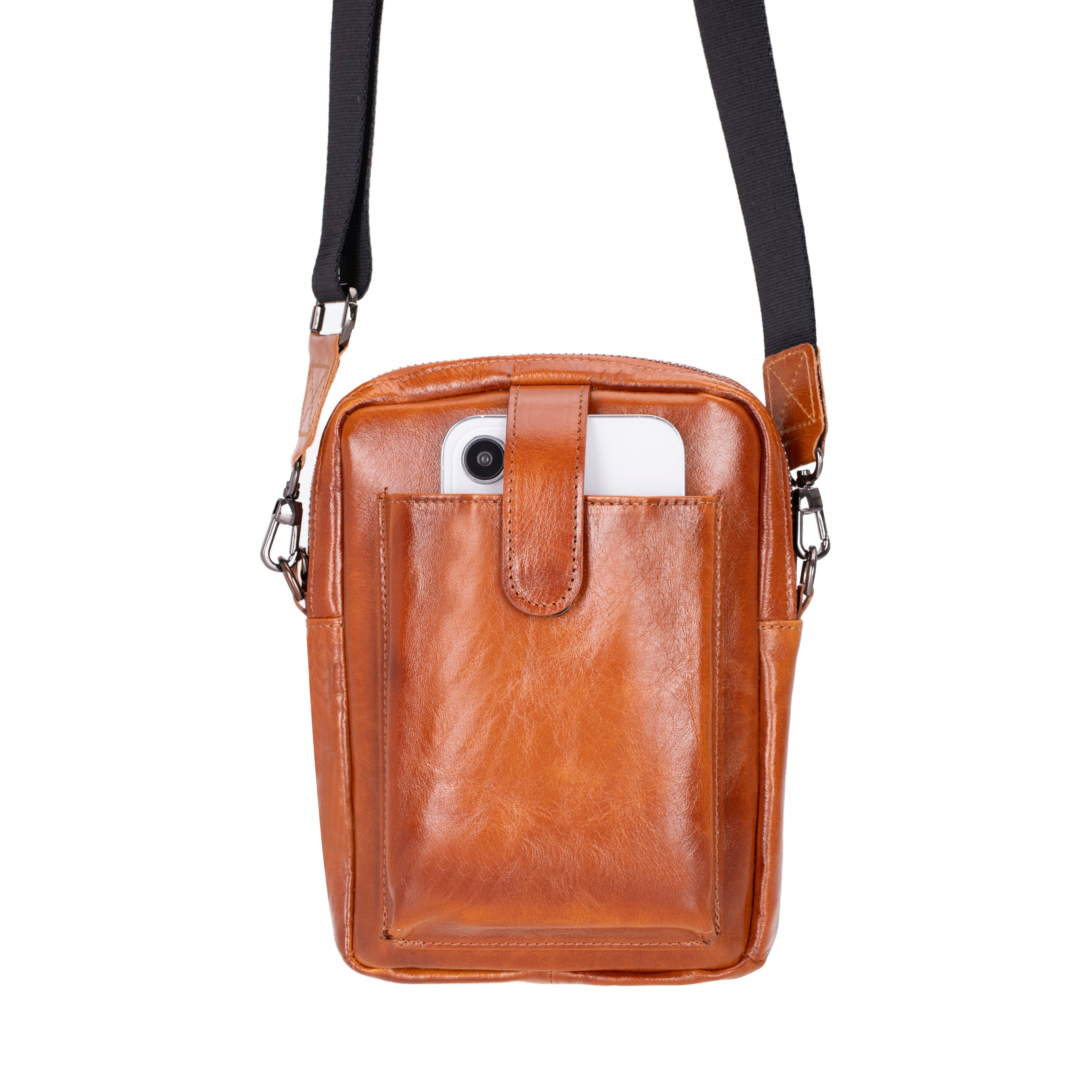 Clup Leather Crossbody Bag