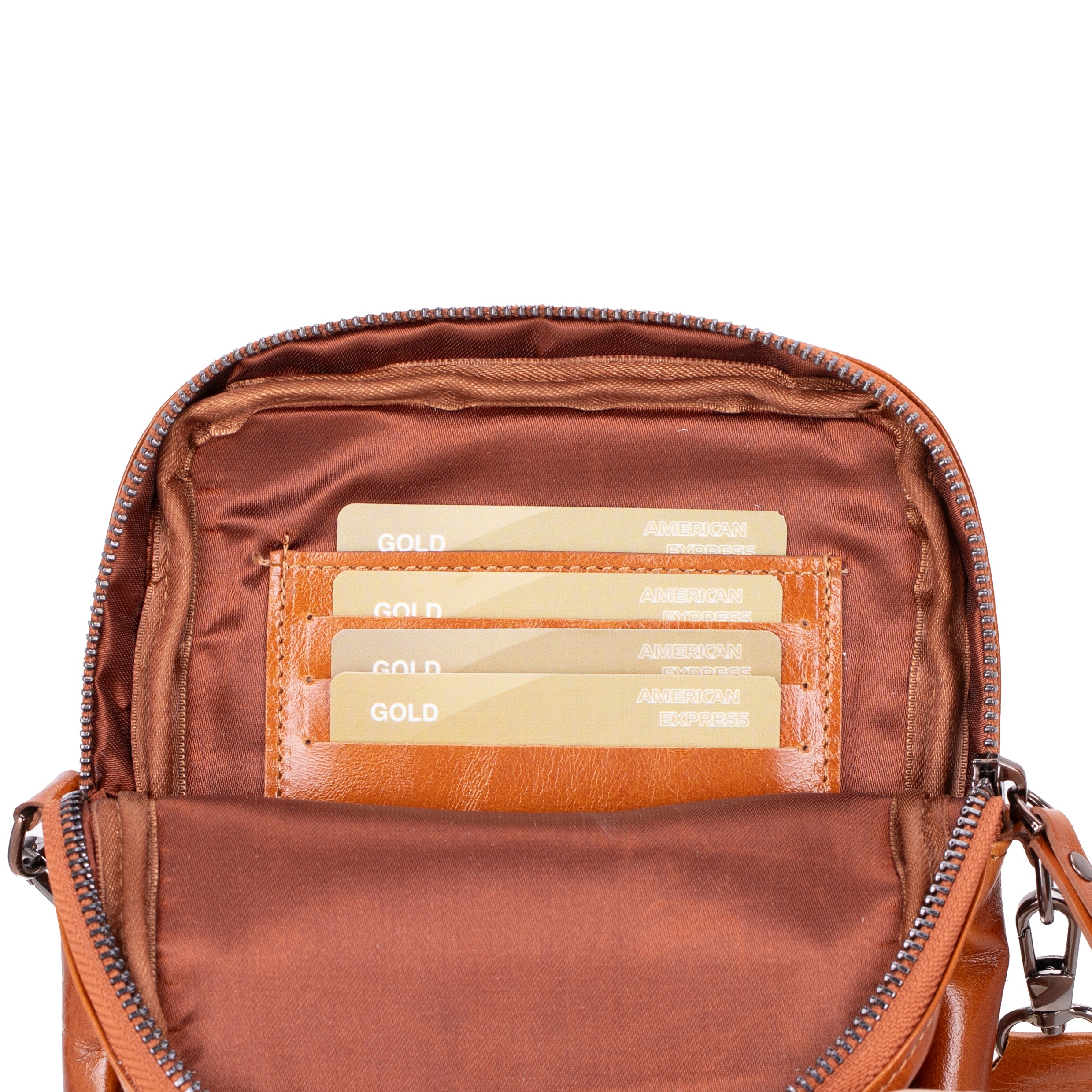 Clup Leather Crossbody Bag