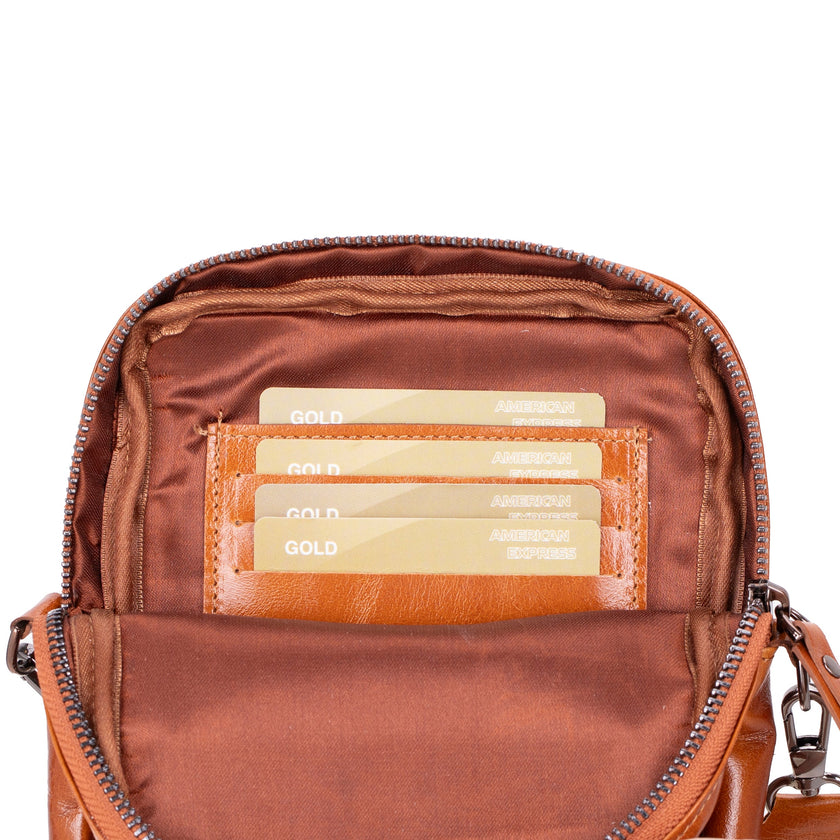 Clup Leather Crossbody Bag