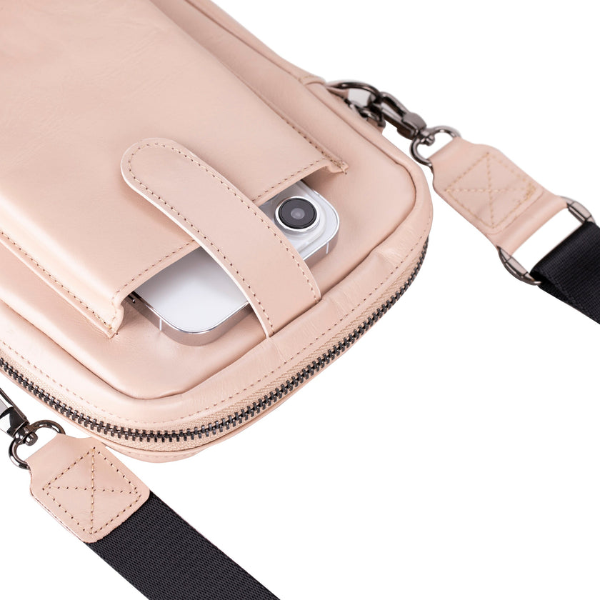 Clup Leather Crossbody Bag