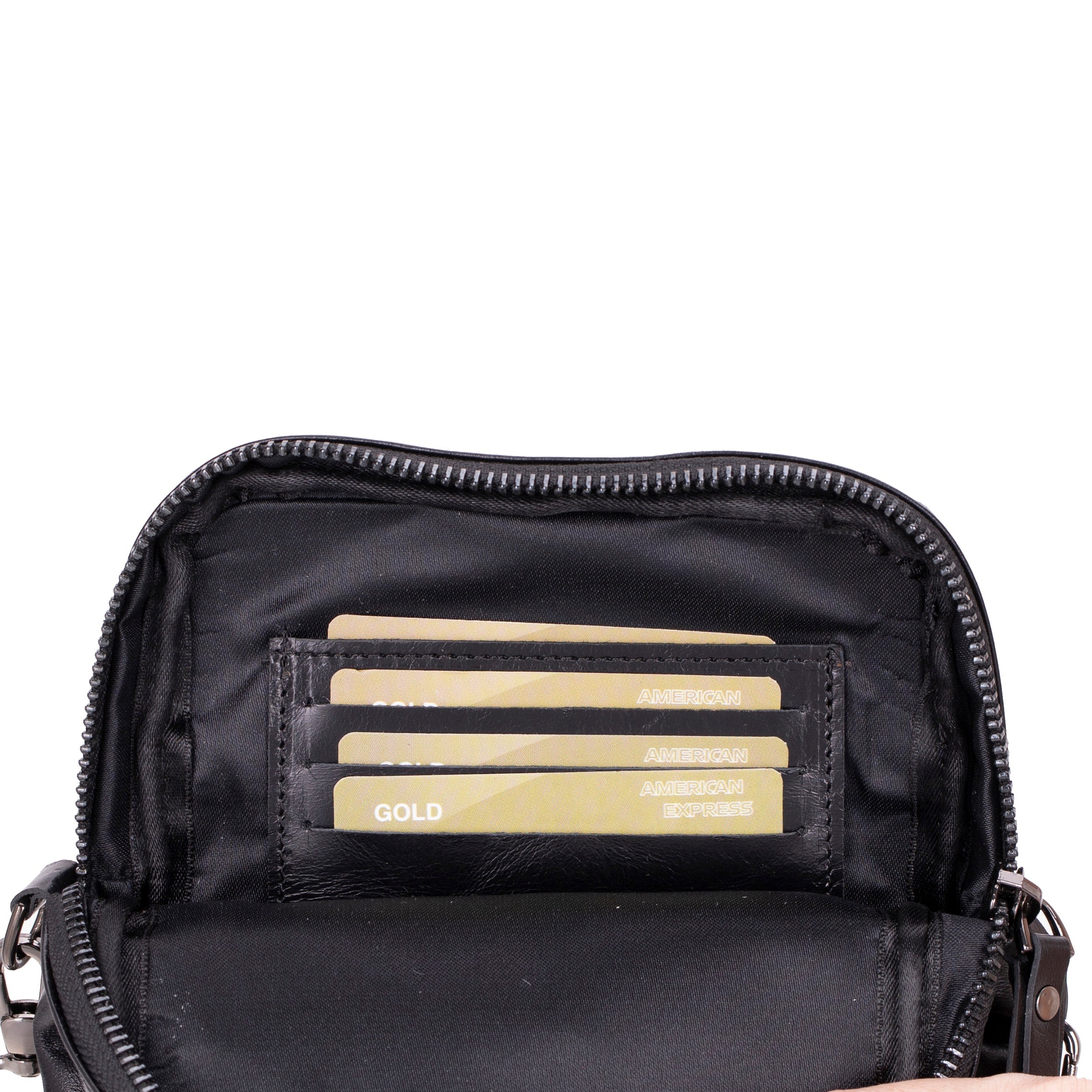 Clup Leather Crossbody Bag