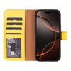 iPhone 16 Pro Max Leather Detachable Wallet Case