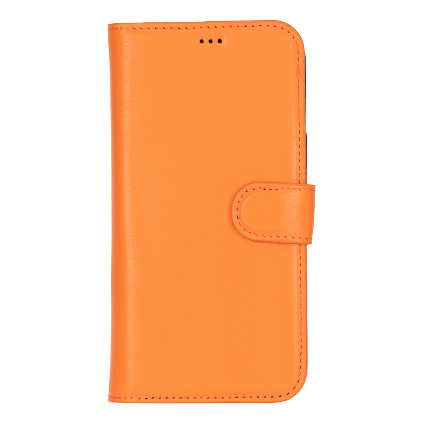 iPhone 16 Pro Max Leather Detachable Wallet Case