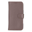 iPhone 16 Pro Detachable Leather Wallet Case