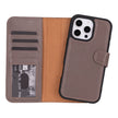 iPhone 16 Pro Detachable Leather Wallet Case