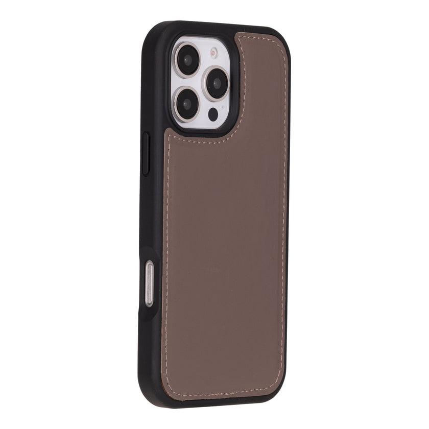 iPhone 16 Pro Max Leather Detachable Wallet Case
