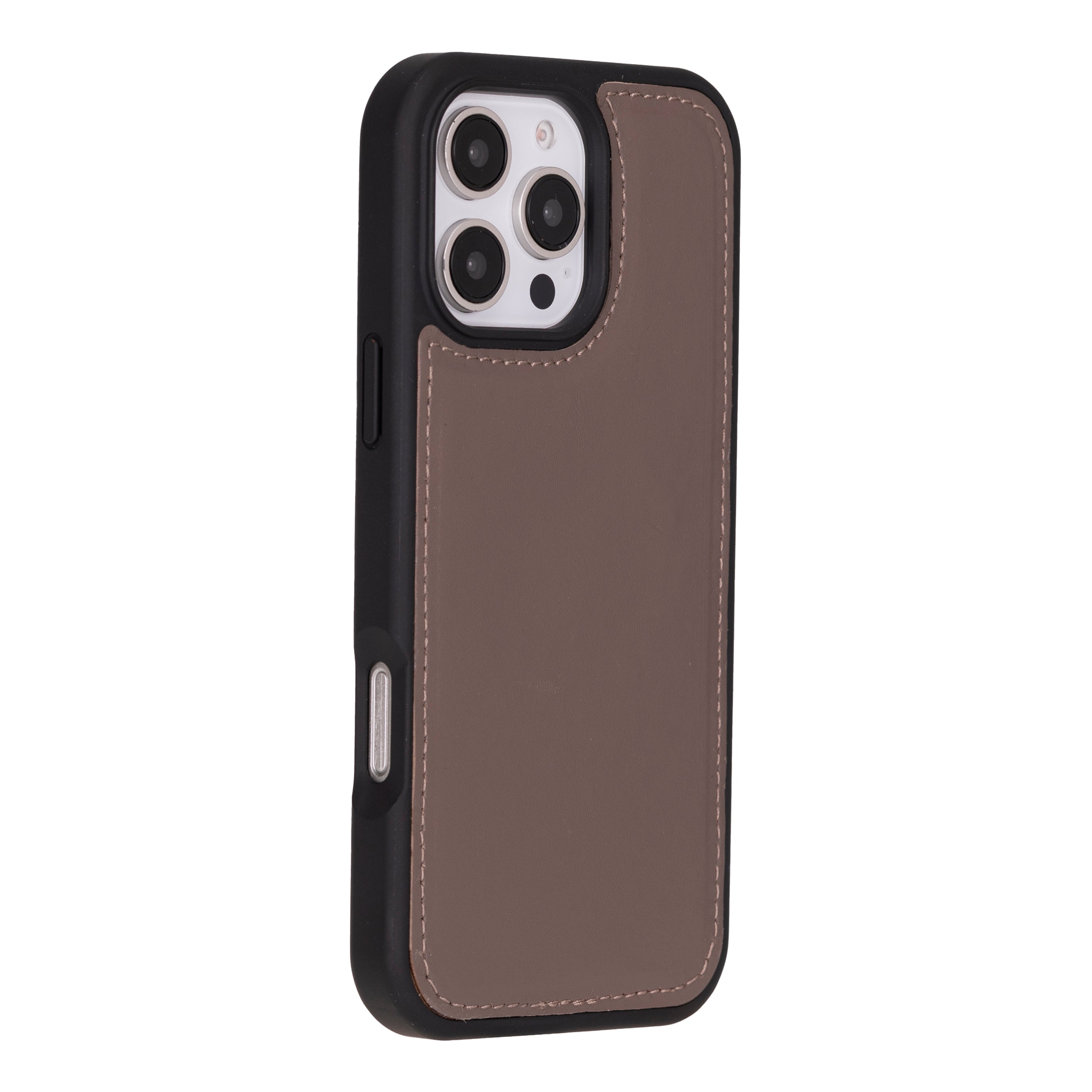 iPhone 16 Pro Detachable Leather Wallet Case