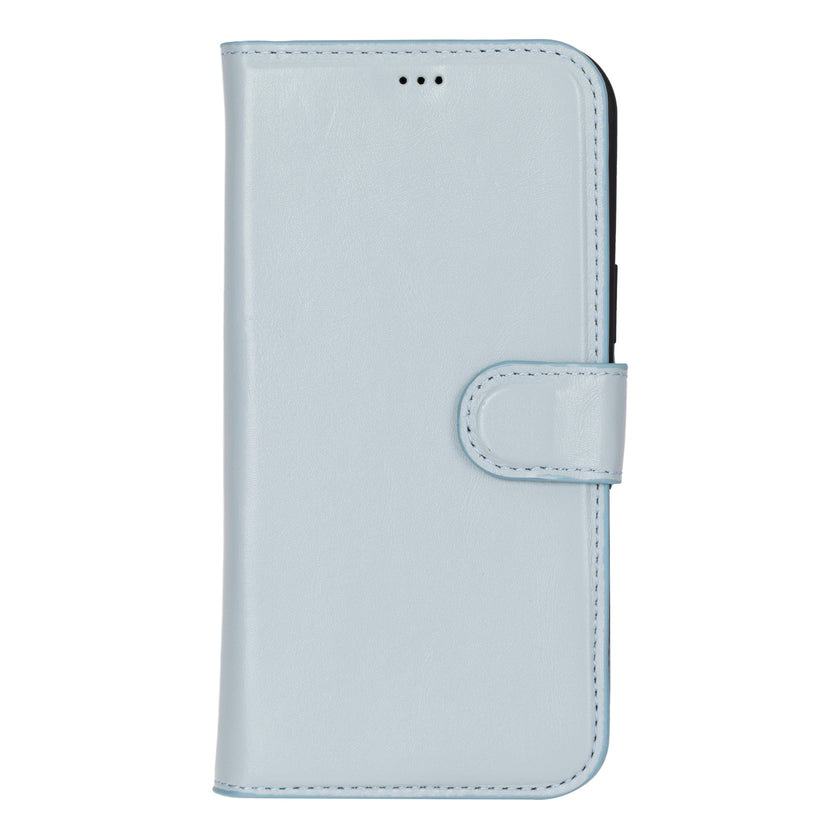 iPhone 16 Pro Detachable Leather Wallet Case