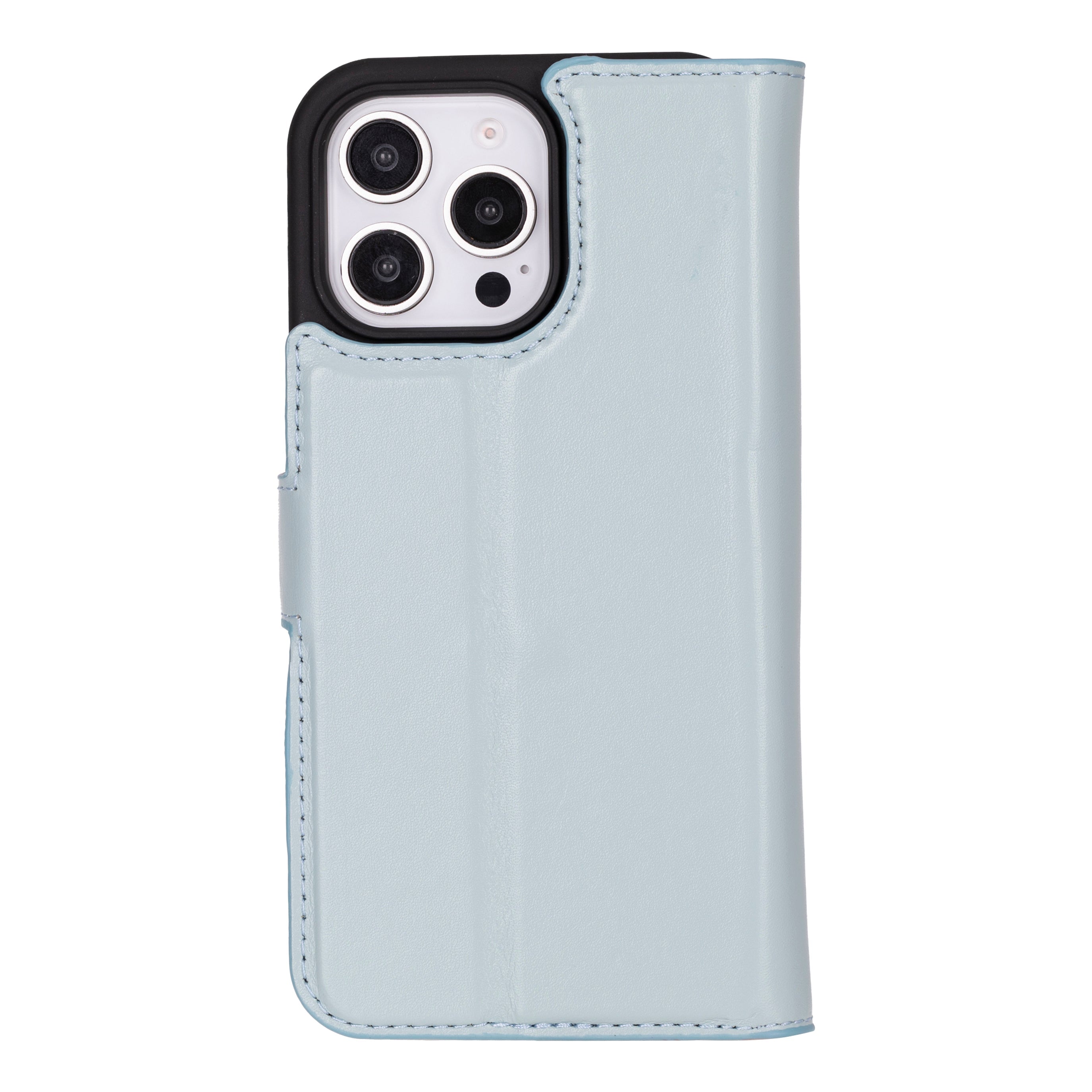 iPhone 16 Pro Detachable Leather Wallet Case