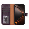 iPhone 16 Pro Detachable Leather Wallet Case
