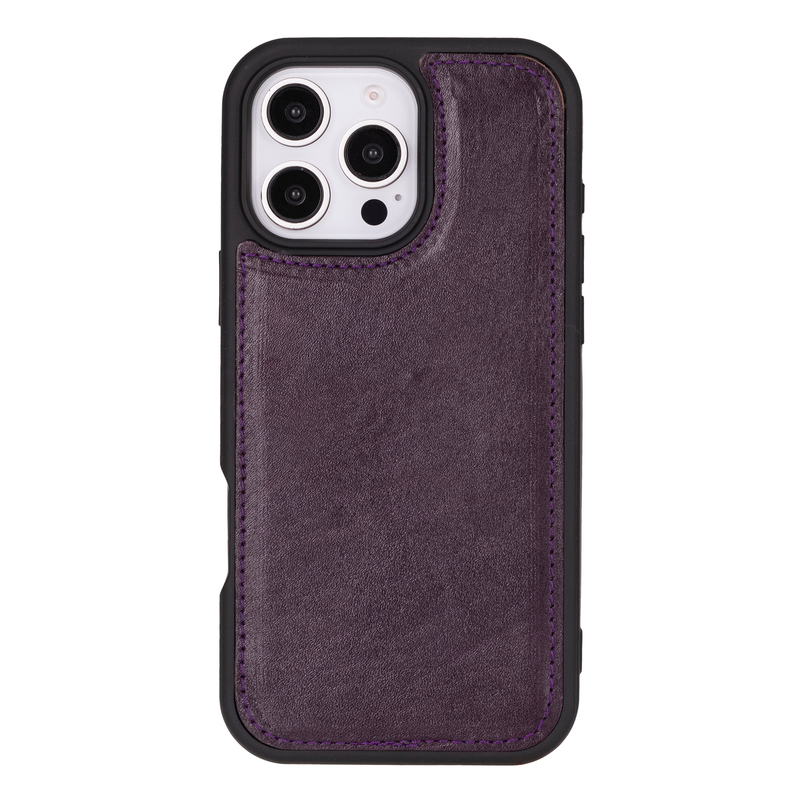 iPhone 16 Pro Max Leather Detachable Wallet Case