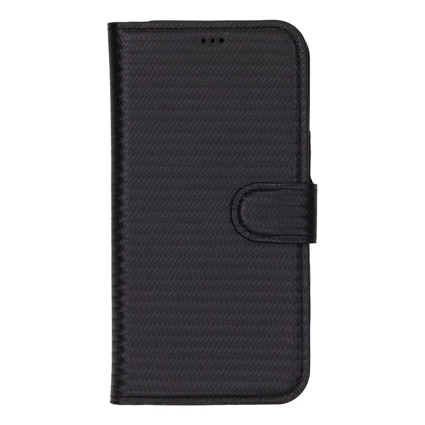 iPhone 16 Pro Max Leather Detachable Wallet Case