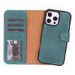 iPhone 16 Pro Detachable Leather Wallet Case