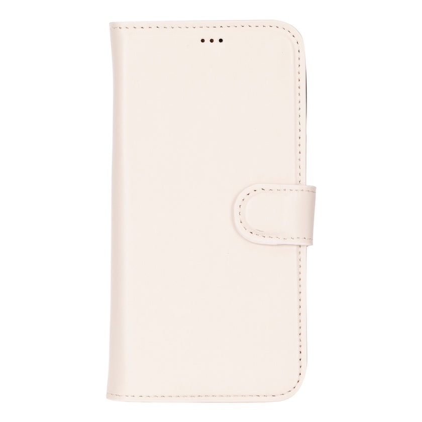 iPhone 16 Pro Detachable Leather Wallet Case