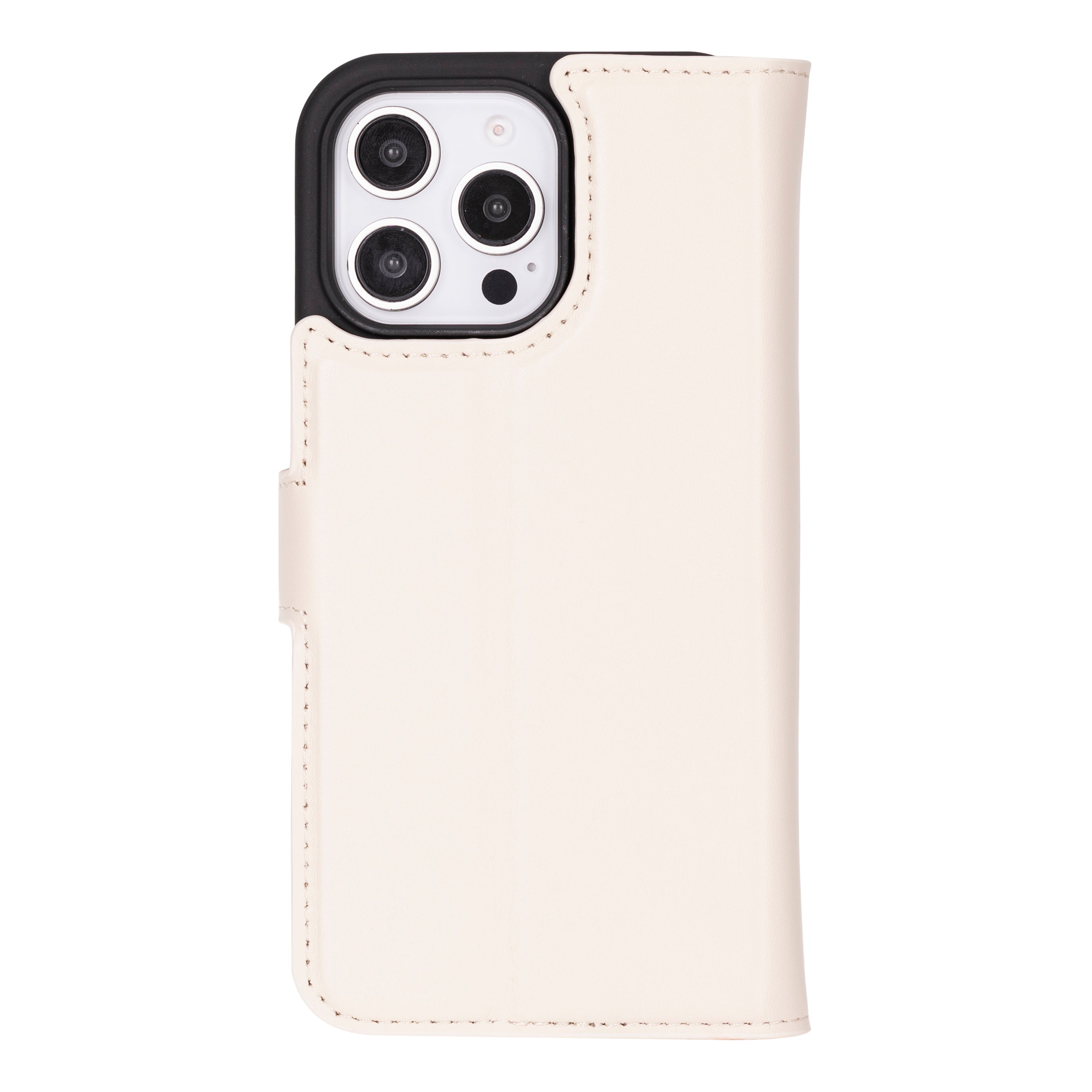 iPhone 16 Pro Max Leather Detachable Wallet Case