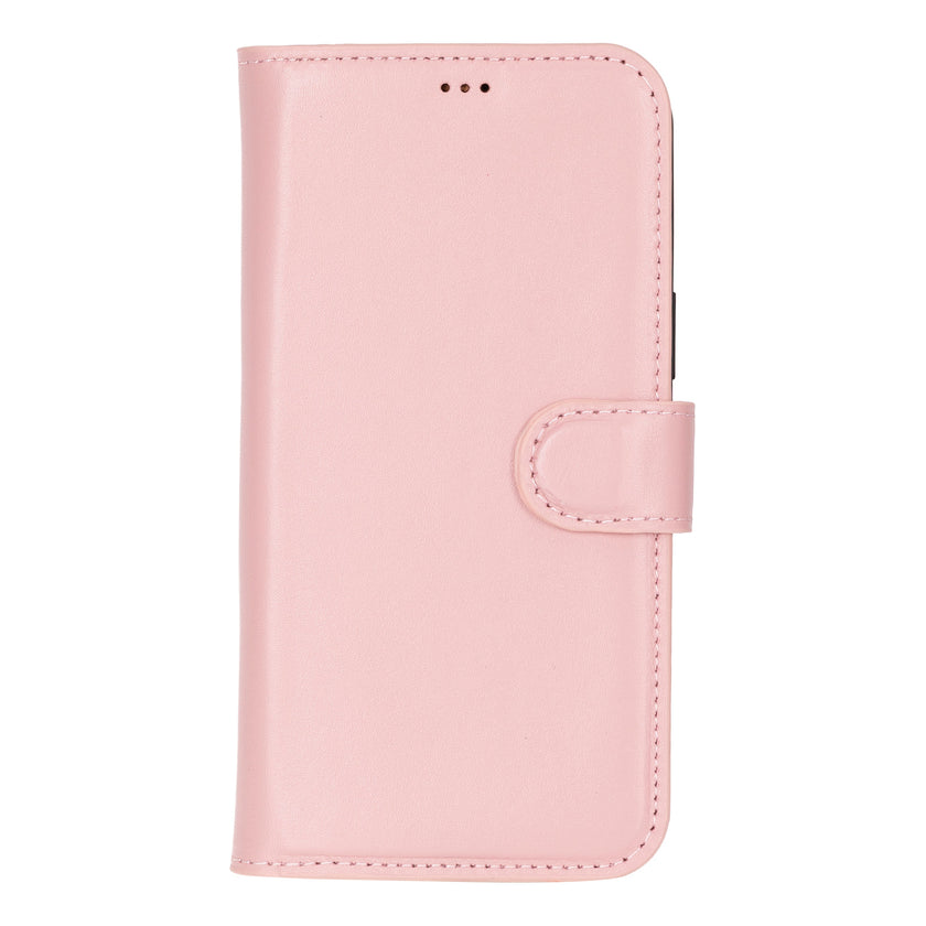 iPhone 16 Pro Detachable Leather Wallet Case