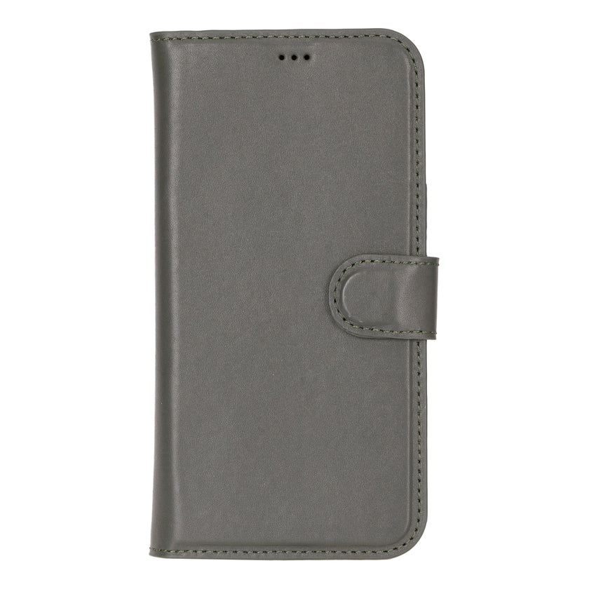 iPhone 16 Pro Max Leather Detachable Wallet Case
