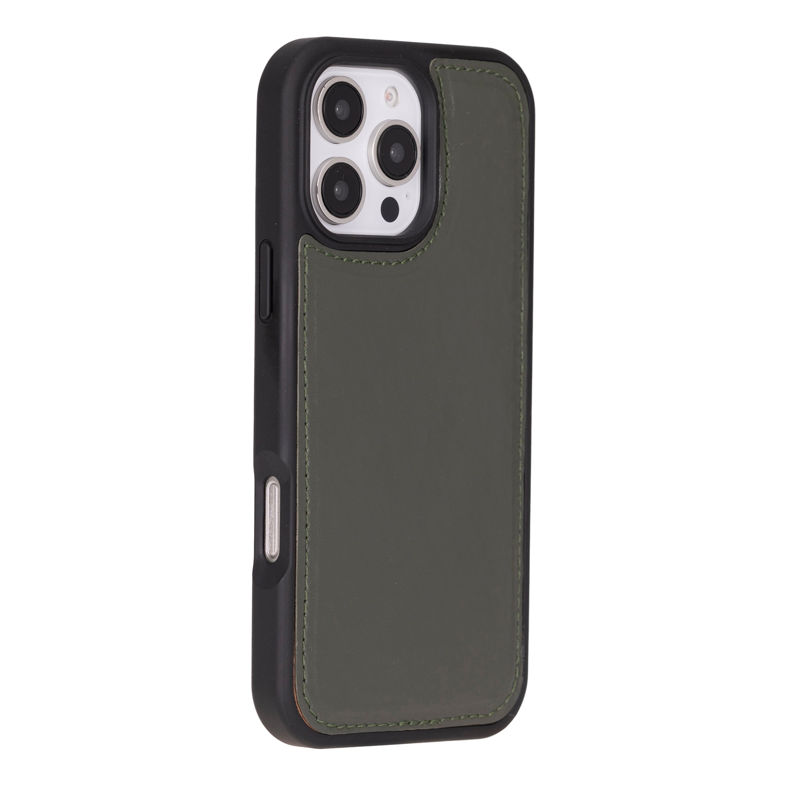 iPhone 16 Pro Detachable Leather Wallet Case
