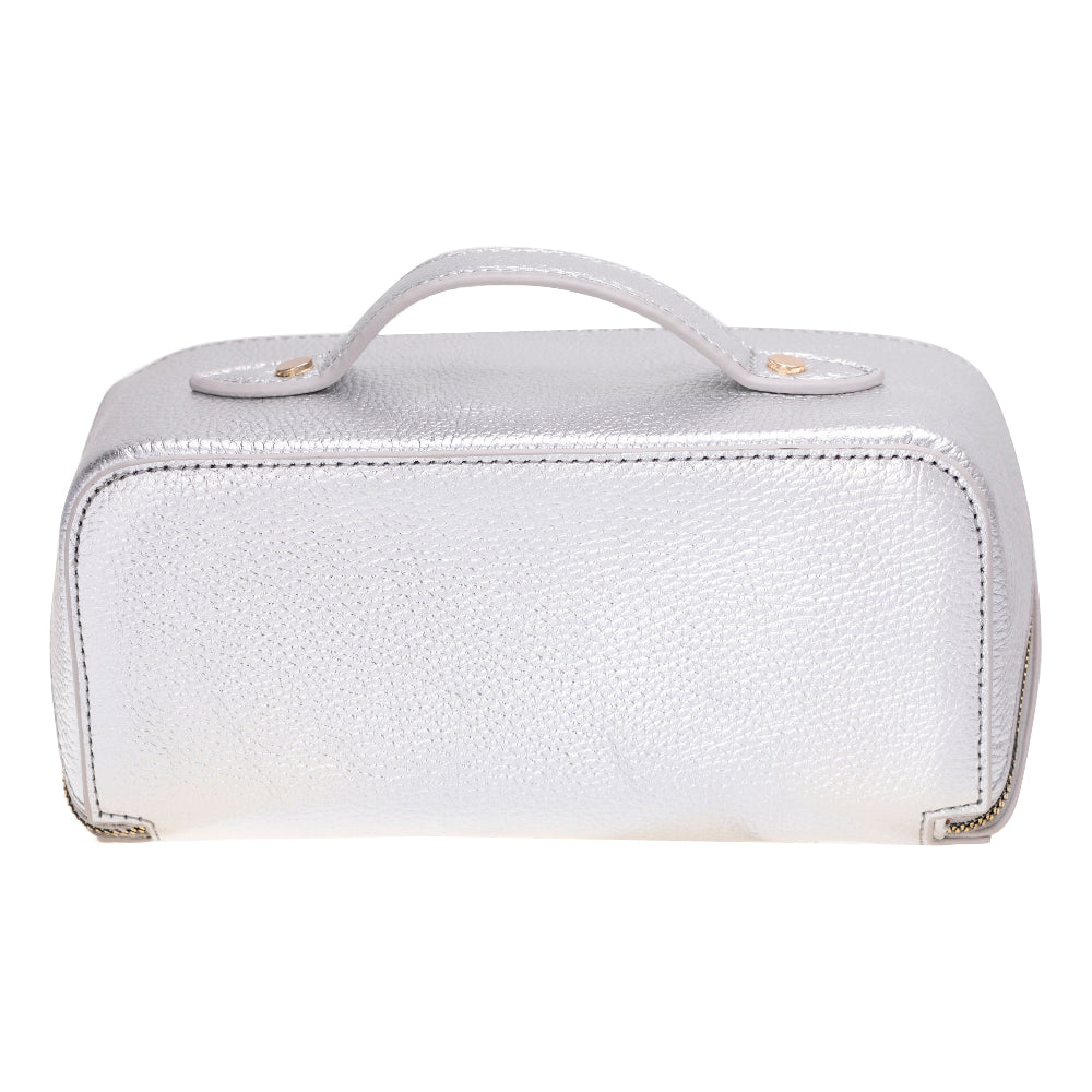 Vena Leather Makeup Bag