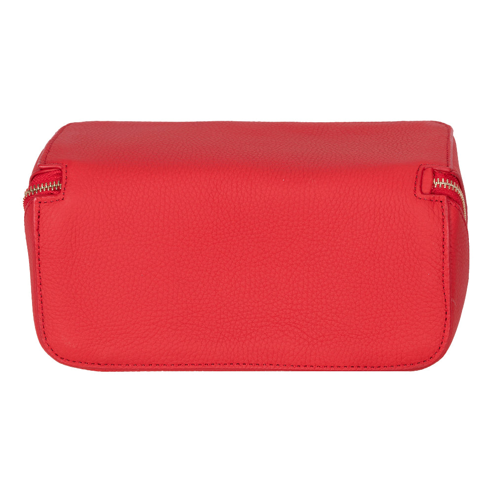 Vena Leather Makeup Bag