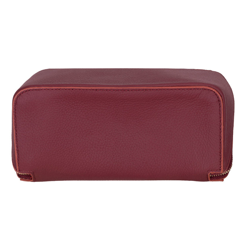 Vena Leather Makeup Bag